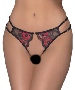 Cottelli Adjustable Lacey Crotchless Brief