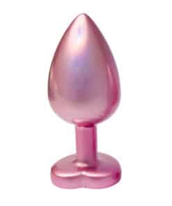 Gleaming Love Pearl Pink Butt Plug Large