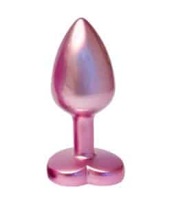 Gleaming Love Pearl Pink Butt Plug Small