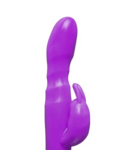 Slim GSpot Twelve Speed Rabbit Vibrator Purple